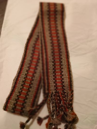 1977 Voyageur Eric Buetow swag (sash/hat)